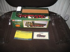 Corgi 11001 Eddie Stobart ERF KV 8-wheel Dropside Lorry 1:50
