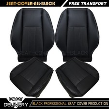 Chrysler Town Country Fit 2011-2016 Driver Passenger Side Seat Cover Black