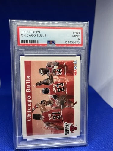 1992 Hoops Michael Jordan #269 PSA 9 Mint NBA Basketball Card Chicago Bulls