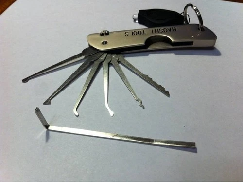 Handy Foldable Decoder Set Key Tool Stainless Steel - Picture 8 of 10