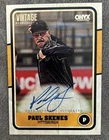 2025 Onyx Vintage Paul Skenes Auto On Card Pirates