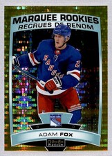 Adam Fox 2019-20 OPC Platinum Seismic Gold Rookie /50 #178 *BRO* New York