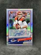2020 Optic Joe Burrow Rookie Auto /35 RC Bengals #TR-JB The Rookies