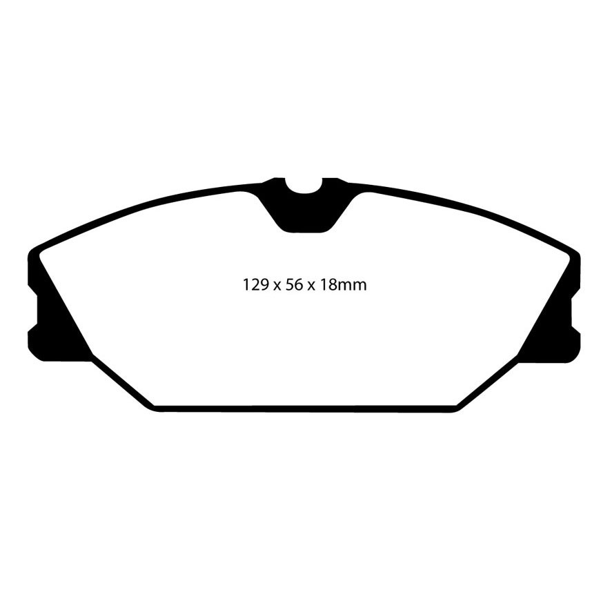 EBC Bluestuff NDX Front Brake Pads For Clio, Inc 172 182 & Megane - DP51369NDX