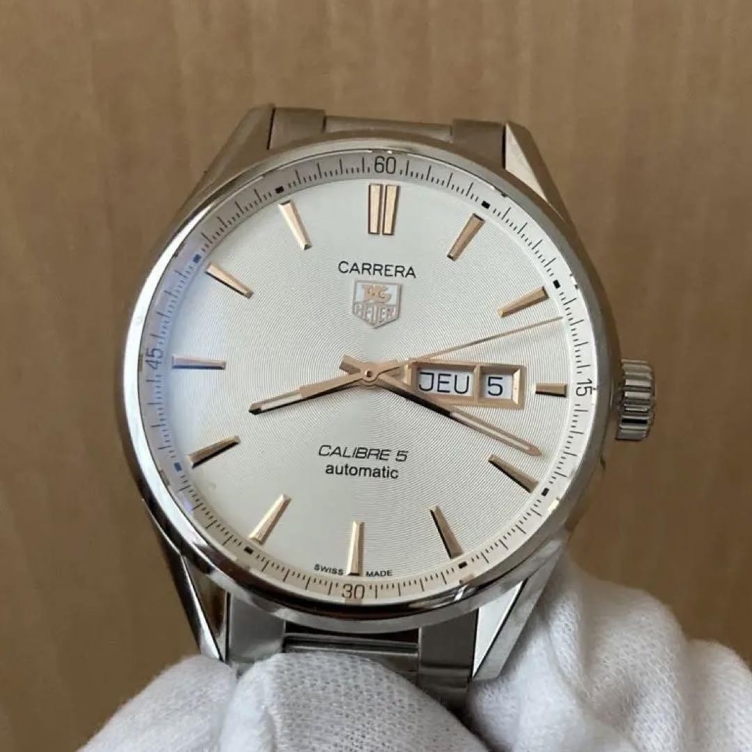 TAG Heuer Carrera WAR201D-1 Calibre 5 Automatic Men's Watch 41mm  494616