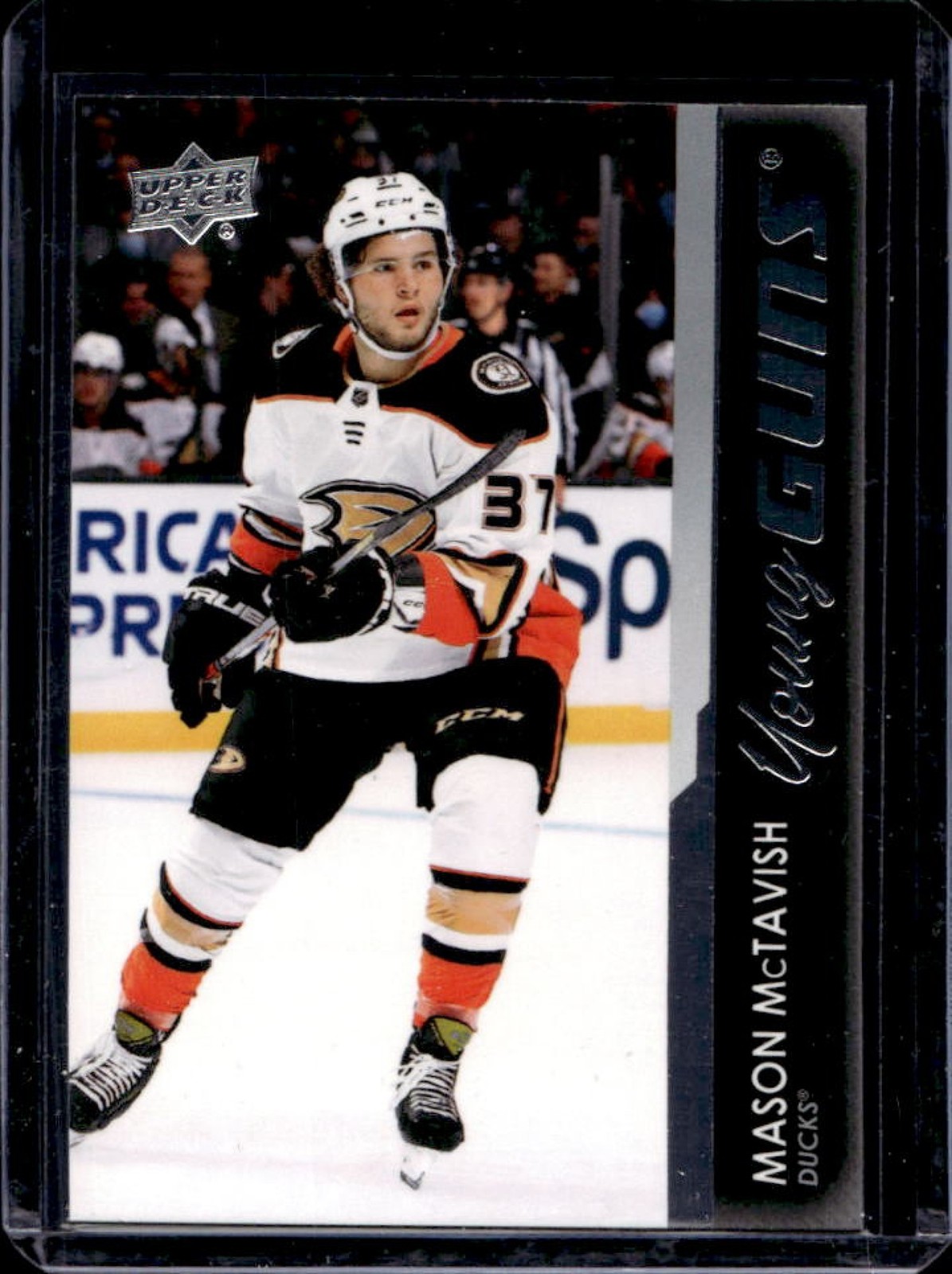 2021-22 Upper Deck Mason McTavish Rookie Young Guns RC #451 Ducks