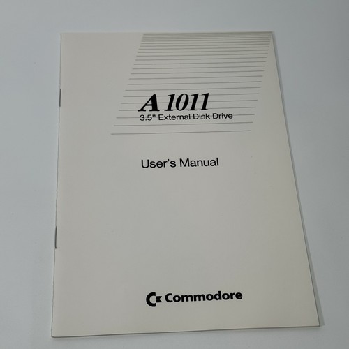 Lecteur de disquette Commodore AMIGA 1011 3,5" avec manuel - Testé fonctionnel ! RARE Vintage - Photo 9/10