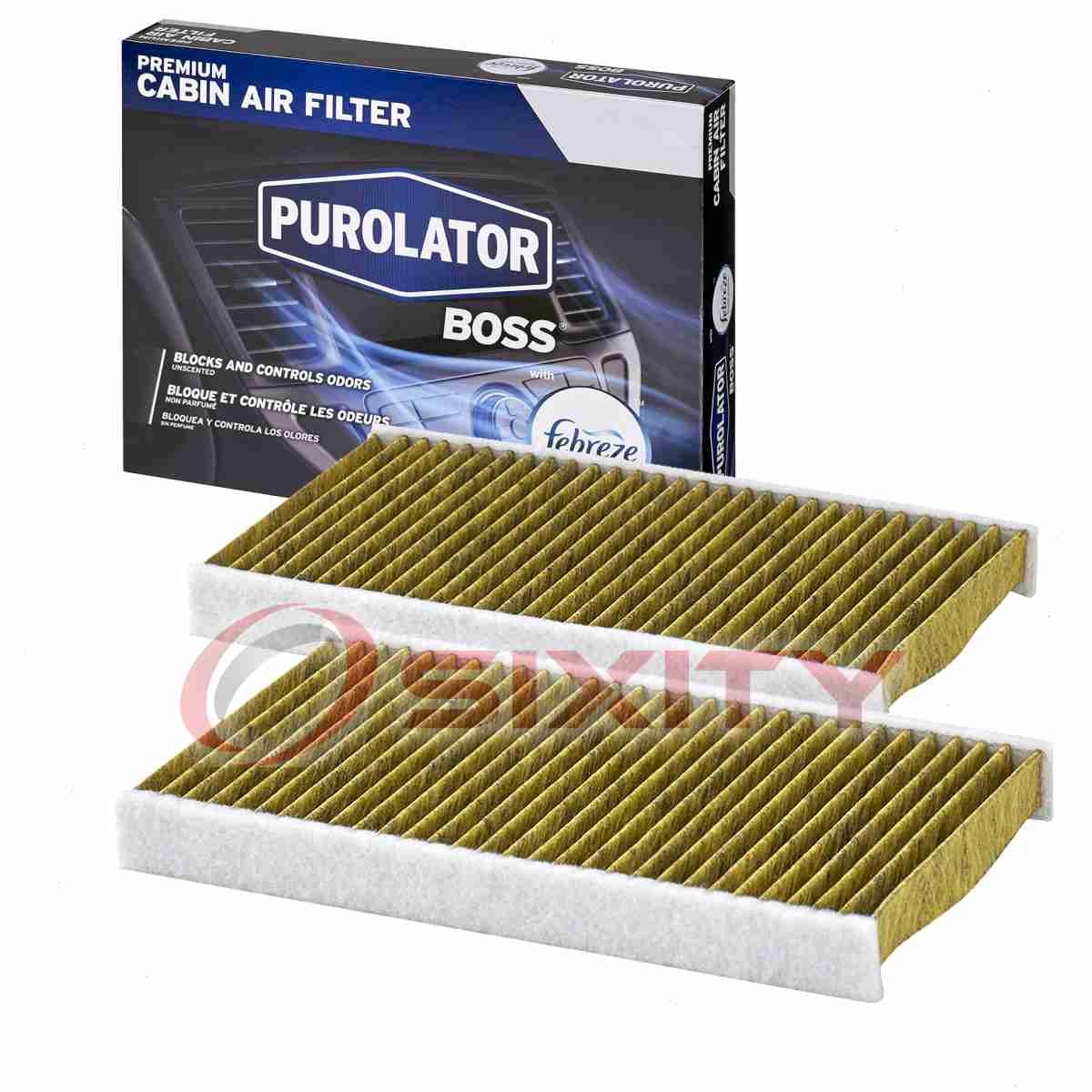 Purolator BOSS Cabin Air Filter for 2002 Chevrolet Avalanche 2500 HVAC ur