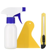 Window Tint Kit, Window Film Installation Kit, 3 Pieces Complete Application Too