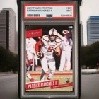 Patrick Mahomes 2017 Prestige #232 Rookie Chiefs - PSA 9
