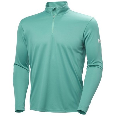 Helly Hansen Mens Hh Tech 1/2 Zip 2.0 472 Dark Mint Small