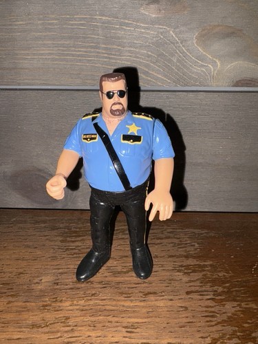 VINTAGE HASBRO WWF BIG BOSS MAN WRESTLING ACTION F...