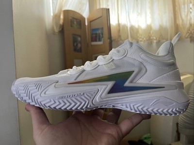 Way of Wade Son of Flash White Hot Triple White Li-Ning Basketball Shoes Size 11