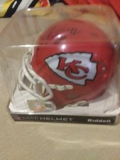 Eric Fisher Signed Kansas City Chiefs Mini Helmet