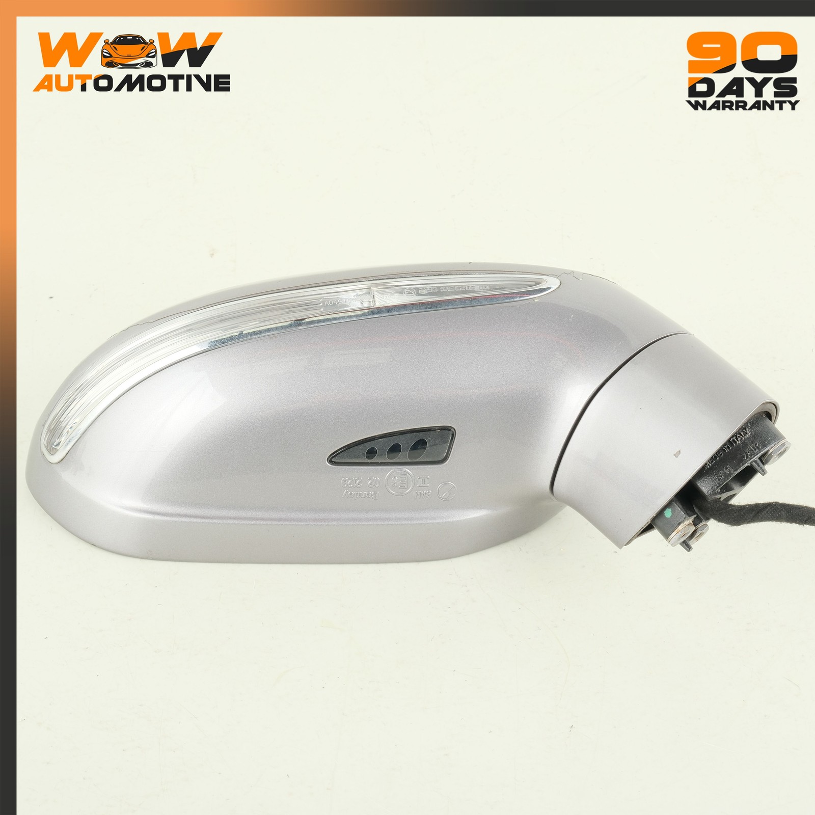Bentley Continental GT Speed 2007-2011 Rear Right Lower Side mirror Silver