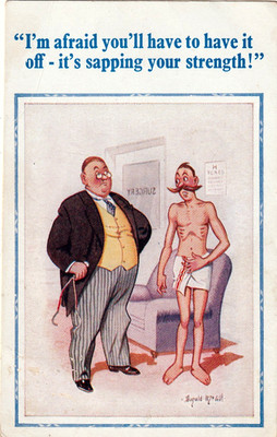 AK  Englischer Arzt Humor - Nr. 006 - Verlag: Donald Comics McGill 1604