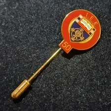 Stick Badge I.E.E. 50th Anniversary - Institute of Electrical Engineers.J68GRYd*