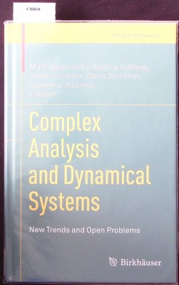 Complex analysis and dynamical systems. New trends and open problems.