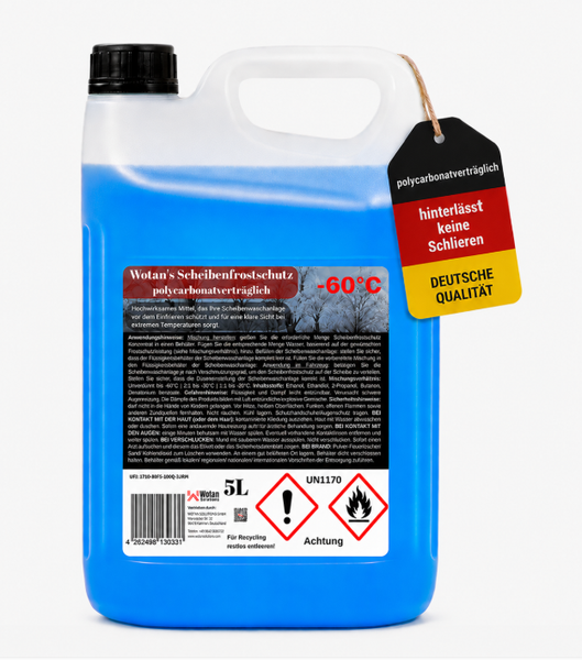 Frostschutz Scheibenreiniger Konzentrat Bis -60°C Scheibenwischwasser 5 L-image