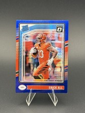 2024 Panini Donruss Optic - Rated Rookie Erick All #233 Blue Hyper Prizm (RC)