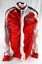 2013-14 New Orleans Pelicans Darius Miller #2 Game Used Red Warm Up Jacket ASG P