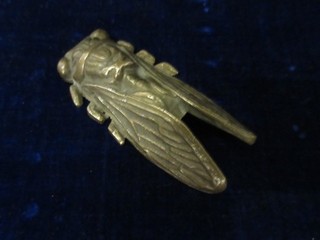 Grande cigale bronze Art Déco /1930.