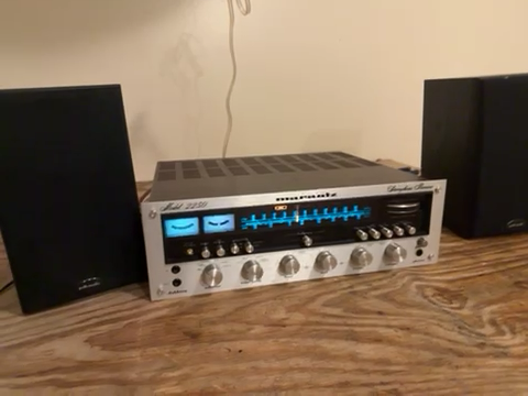 Vintage Marantz 2250 Stereo Receiver -Working, Solid and Clean | eBay