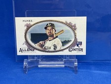 2017 Topps Allen and Ginter Mini #130 Renato Nunez RC Oakland Athletics