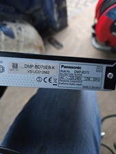 Panasonic DMP-BD75Blu-Ray Player all leads and remote 