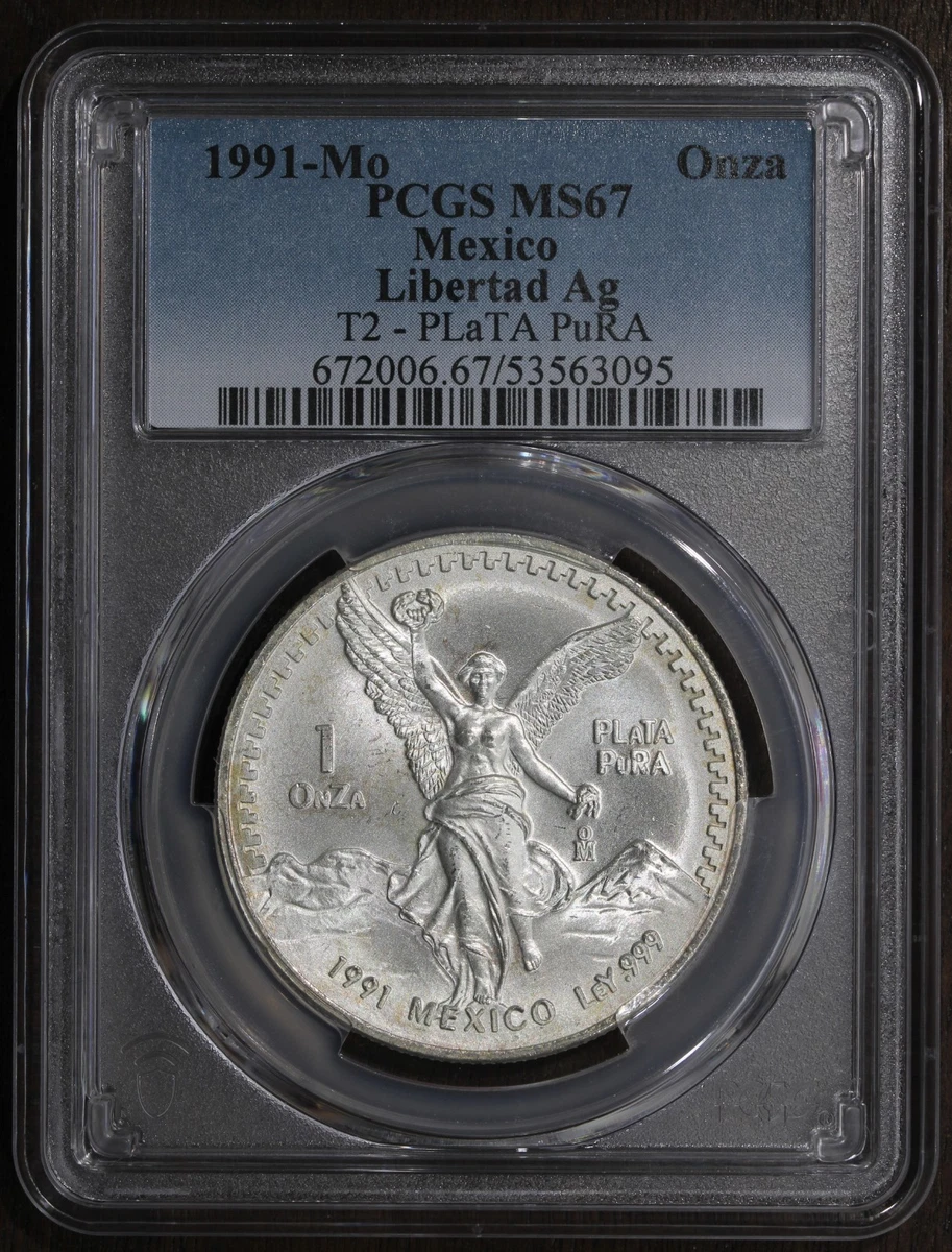 Mexican Libertad MS 67 Silver Bullion Coins for sale | eBay