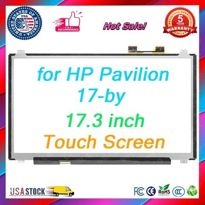 17.3  for HP 17-by 17T-by 17-CA 17-BS 851049-001 LCD Touch Screen Replacement
