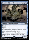 MTG : Reality Fracture Sphinx of False Conclusions #40