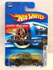 2005 Hot Wheels 69 CHEVELLE - Faster Than Ever FTE - Yellow X-Raycers #054
