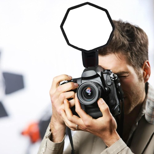 2er-Pack Softbox Diffusor Kit - 8" Achteck & 8"x6" Rechteck für perfekte Beleuchtung - Bild 8 von 9