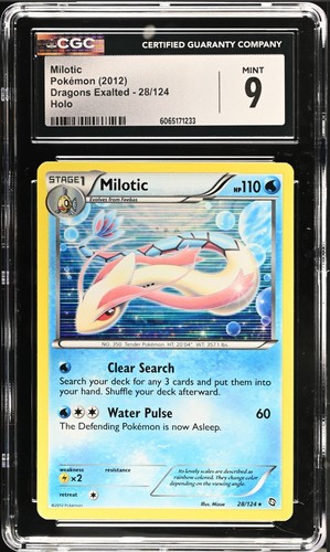 Milotic graded CGC 9 for sale on eBay