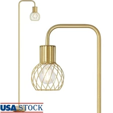 Industrial Floor Lamp E26 Base Minimalist Design Warm Soft Lighting Home Decor