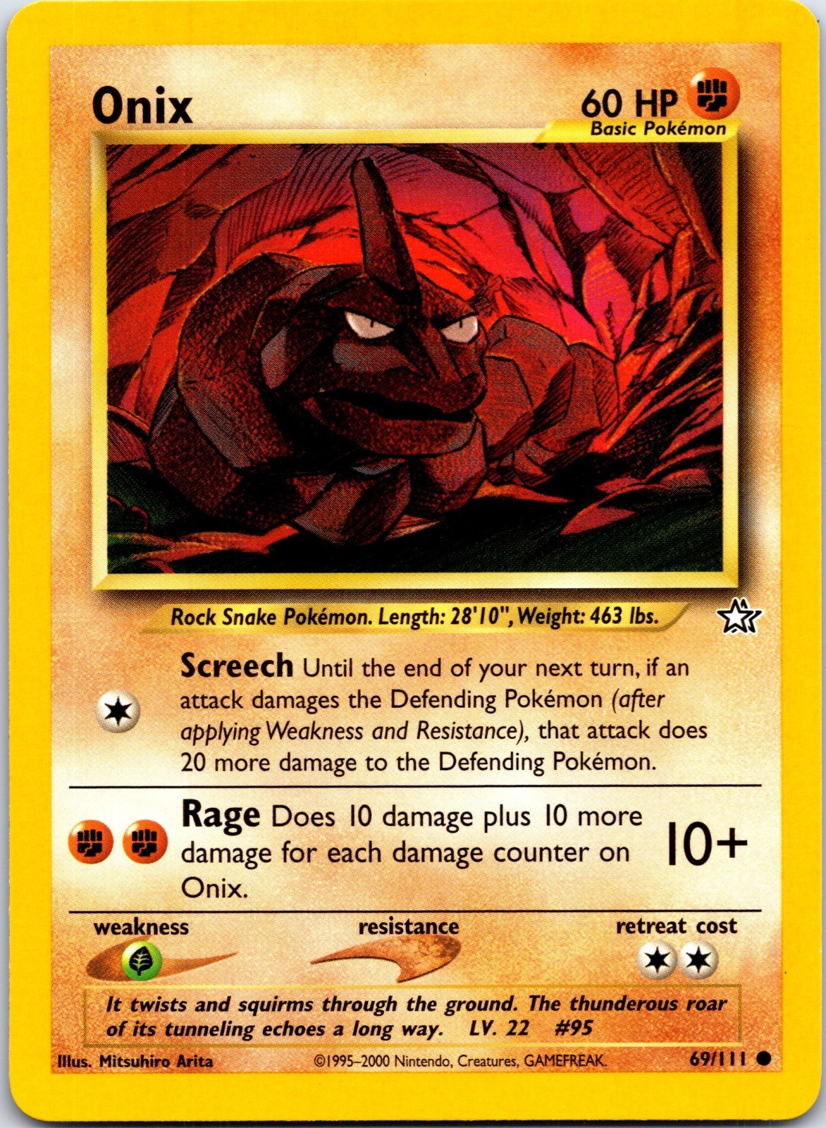 Onix Common Neo Genesis 069/111 LP
