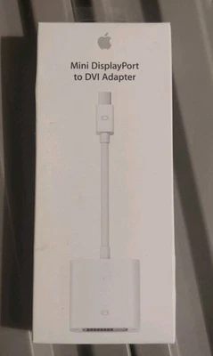 Adaptateur Officiel Apple Mini DisplayPort vers DVI A1305 MB570Z/B Neuf Scellé - Photo 1/3