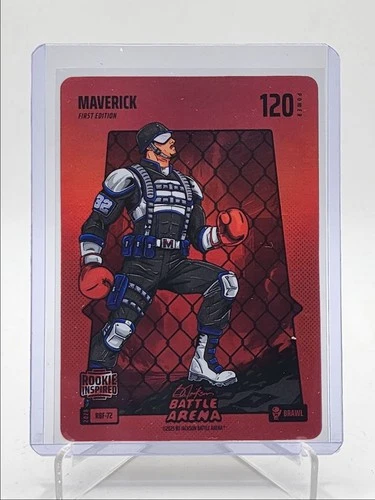 COOPER FLAGG MAVERICK 2026 BO JACKSON BATTLE ARENA BRAWL 1ST ROOKIE RED RC Q5918