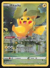 Pikachu Holo GG30/GG70 NM SWSH: Crown Zenith: Galarian Gallery Pokemon Card