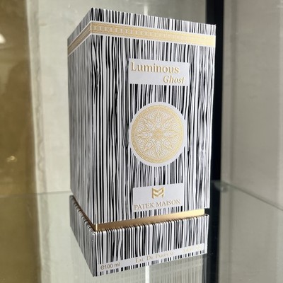 EMPTY BOX ONLY! Patek Maison Luminous Ghost 3.4oz Eae De Parfum unisex EMPTY! 