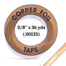 3/8" EDCO Copper Foil Tape 36 yards