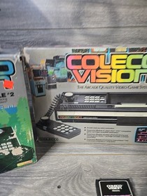 Vintage Coleco Vision Gaming Console Donkey Kong W Expansion Modules 1&2 In Boxs