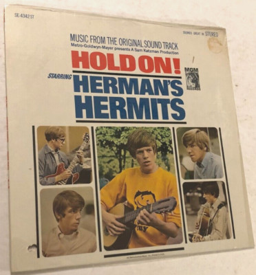 Herman's Hermits Hold On SE-4342ST Peter Noone Soundtrack Vintage 1966 LP Vinyl