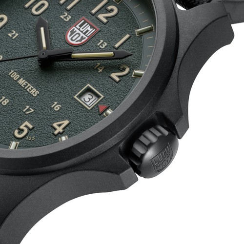 Luminox Men's Watch Atacama Field Quartz Green Dial Black Rubber Strap XL.1977 - Picture 5 of 8