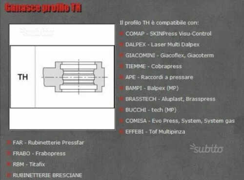 Pressatrice manuale per raccordi tubo multistrato Pex th 16 20 26 - Immagine 2 di 4