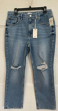 Good American-Good Icon Jeans BLUE JEANS WOMENS SIZE 12 - 31 X 26 NEW