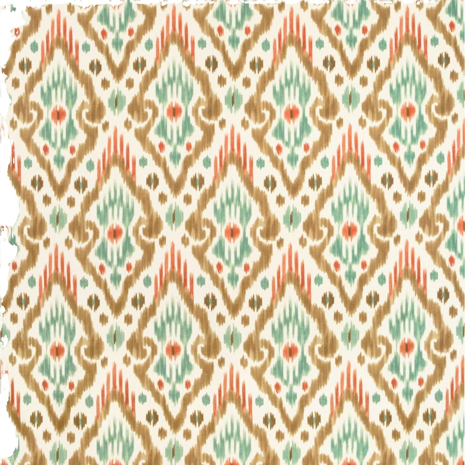 Tela Artesanal de tapicería Viscosa ikat