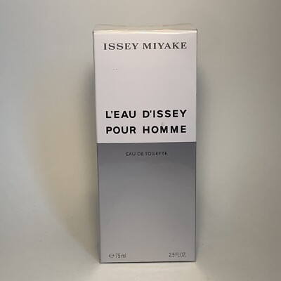 L'eau D'issey Pour Homme Cologne Issey Miyake 2.5 oz EDT Spray men New Sealed