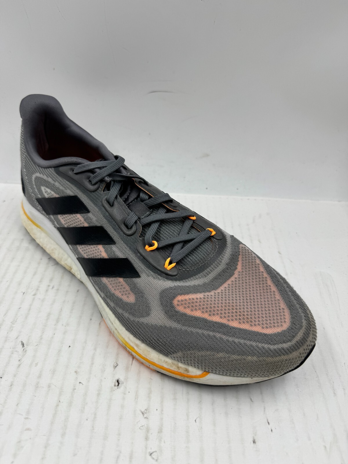 Adidas Supernova+ Sneakers Men's Size 9.5 Gray Lace Up Athletic  Shoes GX2952 thumbnail 2